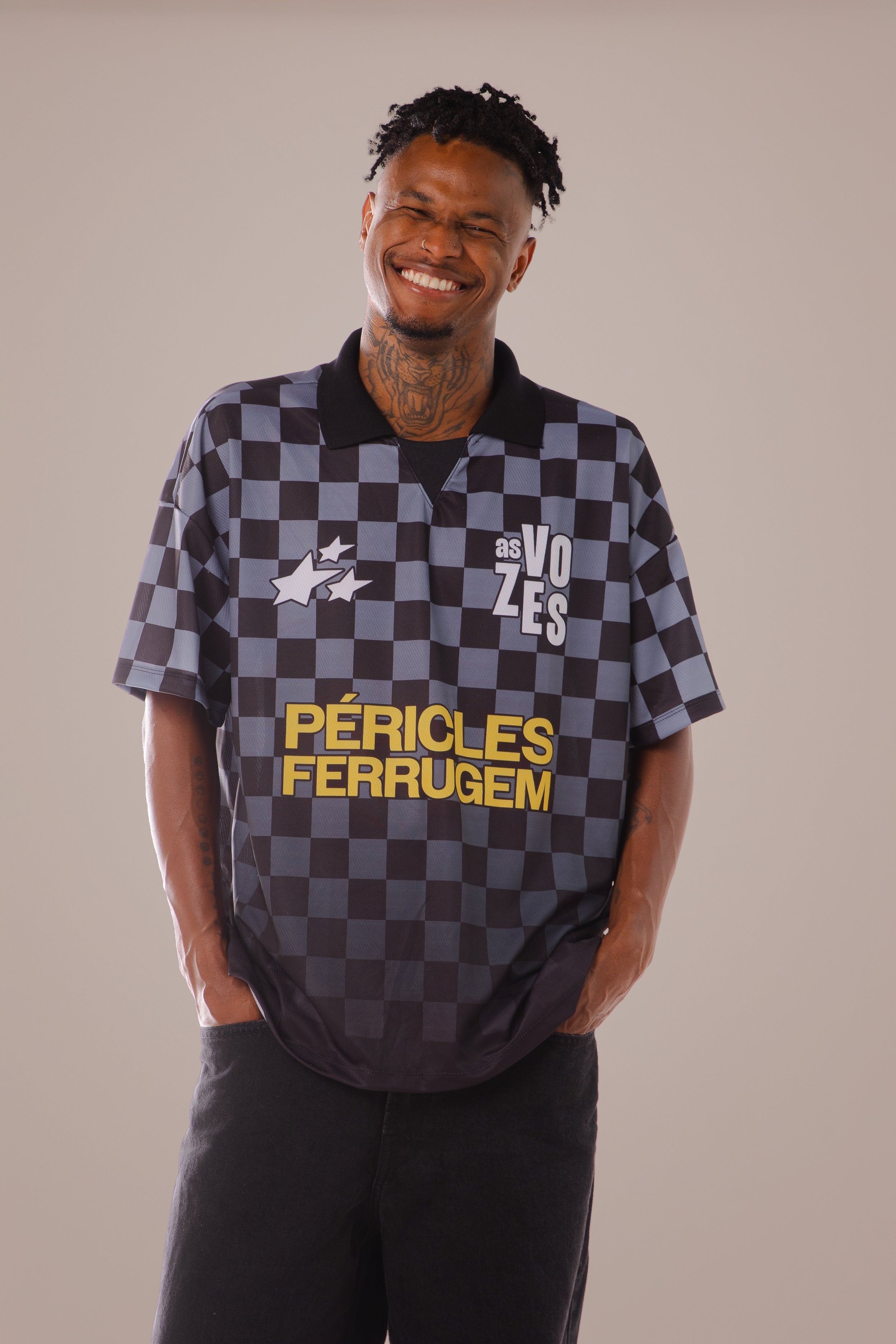 JERSEY AS VOZES - PRETA