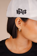 BONÉ DAD HAT AS VOZES - BRANCO